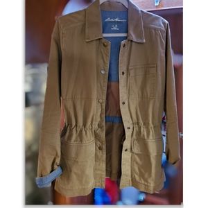 Eddie Bauer snap button jacket